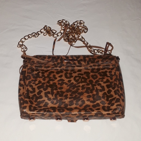Rebecca Minkoff Mini Mac leopard print bag - Picture 3 of 8